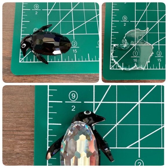 Swarovski Madame Penguin 1996 On Ice- “Kingdom Of Ice & Snow” Retired 206997 199 - Picture 9 of 10